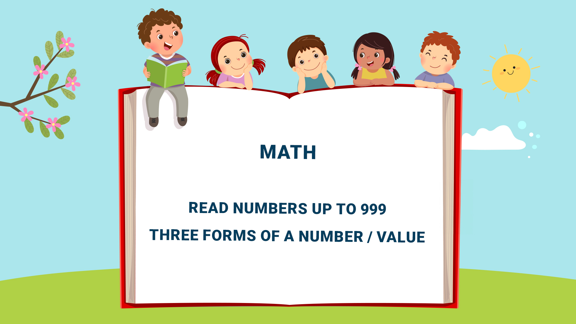 Chapter 1: Place value (Read numbers up to 999)